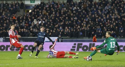 El Atlético de Madrid deja ir dos goles de ventaja ante el Brujas, que le arrebata el empate en la ida del repechaje de la Champions