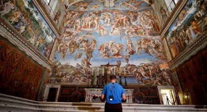 "Juicio final": anuncian restauración de la obra maestra de Miguel Ángel en la Capilla Sixtina