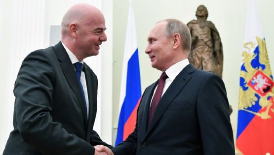 Gianni Infantino, presidente de la FIFA, propone levantarle la suspensión a Rusia: “El veto no ha conseguido nada, ha creado frustración y odio”