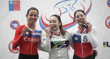 ¡Baño de oro! México arrasa y ya suma cinco títulos en el Panamericano de Ciclismo de Pista en Chile