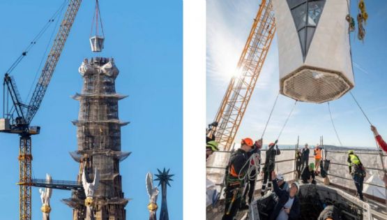 Basílica de la Sagrada Familia se convierte en la iglesia más alta del mundo: alcanza los 172.5 metros