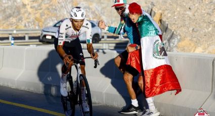 “¡Ya no te alcanzan!”: aficionados mexicanos vuelven a impulsar a Isaac del Toro en su triunfo para ser líder del UAE Tour