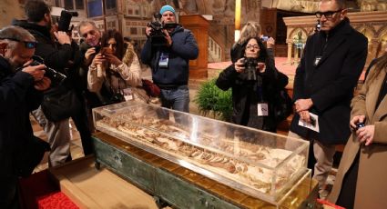 Por primera vez y sólo durante un mes, los restos de San Francisco de Asís se exponen al público