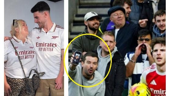 Viral: Aficionados del Tottenham se burlan de la mujer de Declan Rice, jugador del Arsenal; la Premier League multaría a los Spurs si no identifica a los fans