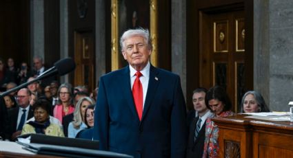 Trump afirma que el tráfico de fentanilo a EU cayó 56% en un año y destaca seguridad fronteriza en discurso ante el Congreso