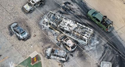 CJNG atacó más de 50 vehículos en Aguililla, cuna de "El Mencho"