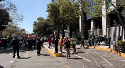 Reportan amenaza de bomba en edificio del Poder Judicial de la Federación en Insurgentes Sur