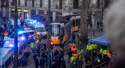 Tranvía se descarrila y se estrella contra edificio en Milán: deja dos muertos y casi 40 heridos