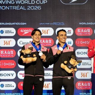 México gana segunda plata en Copa del Mundo de Clavados de Montreal