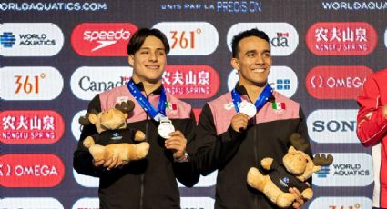 ¡México conquista otra plata! Osmar Olvera y Juan Celaya suben al podio en otro gran duelo contra China en la Copa del Mundo de Clavados en Montreal