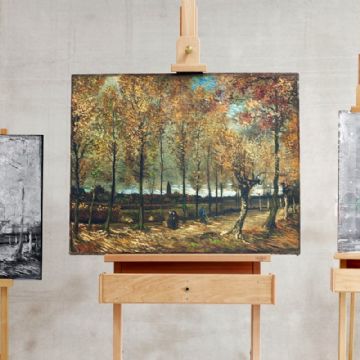 Descubren las fases ocultas de "Álamos cerca de Nuenen" de Vincent van Gogh