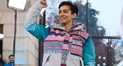 ¡Brilla! Donovan Carrillo desfila con el uniforme oficial de México en la Muestra de Moda de los Juegos Olímpicos de Milano-Cortina 2026