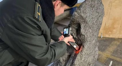 Intentan traficar un meteorito valorado en 4.2 mdd como una "escultura de jardín" en Rusia