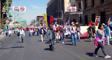 A un mes de la captura de Maduro, simpatizantes en CDMX salen a protestar para exigir su liberación