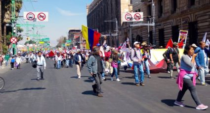 A un mes de la captura de Maduro, simpatizantes en CDMX salen a protestar para exigir su liberación