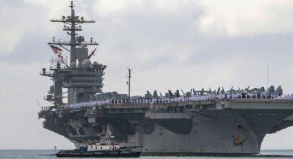Irán afirma que cuatro misiles alcanzaron al portaviones Abraham Lincoln; EU niega impacto