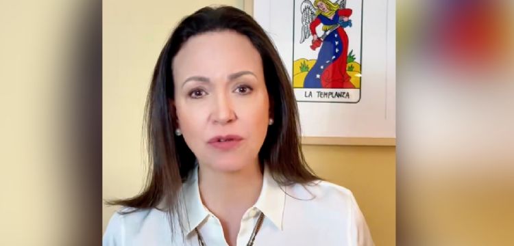 "Voy a regresar en pocas semanas a Venezuela", anuncia la líder opositora María Corina Machado