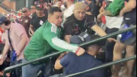¡Duelo caliente! Aficionados de México y EU protagonizan fuerte pelea en las tribunas tras derrota tricolor en el Clásico Mundial de Beisbol