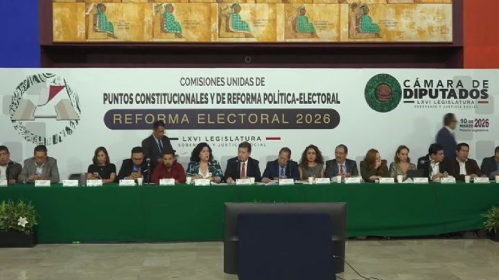 Morena aprueba en comisiones dictamen de reforma electoral sin el apoyo de sus aliados PVEM y PT; mañana se vota en el pleno