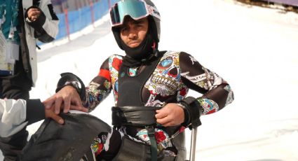 El mexicano Arly Velásquez se despide de los Juegos Paralímpicos tras sufrir una fractura mientras esquiaba en un entrenamiento