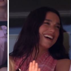 Charlize Theron baila una canción de Dua Lipa en Indian Wells; presencian la derrota de Carlos Alcaraz ante Daniil Medvedev