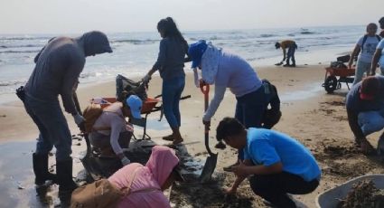 Pemex confirma contaminación en el golfo de México; informa de manchas en Veracruz y Tabasco