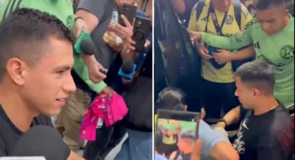 “Ya van tres veces que me pegas en el pin... pie”: Luis Ángel Malagón sufre con asedio de reporteros tras ser operado del tendón de Aquiles