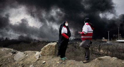 La "lluvia negra" pone en riesgo a la población de Irán tras ataques a instalaciones petroleras