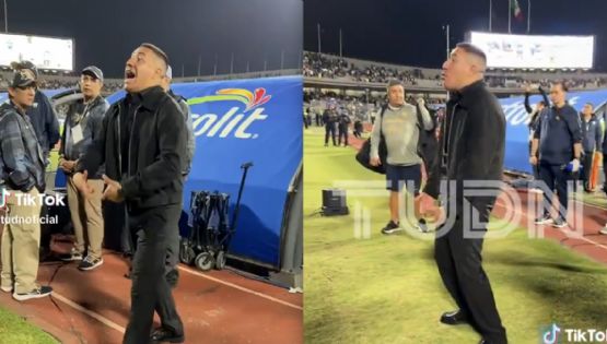 Efraín Juárez encara a la tribuna y se señala los genitales para presumir la ‘garra’ de Pumas ante Cruz Azul: “Aquí hay hue...”