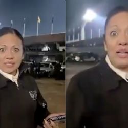 Funcionaria de la Fiscalía que discriminó a una mujer policía en el Estadio Olímpico será denunciada: “Te sacaron de vender pepitas”, le dijo