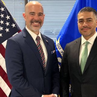 Harfuch y el director de la DEA se reúnen en Washington para hablar de cooperación contra cárteles