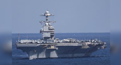 Incendio en el portaaviones USS Gerald R Ford obliga a su retirada del mar Rojo