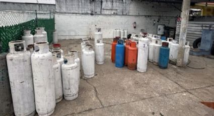 Aseguran 20 mil litros de gas LP y detienen a una persona en el sur de Veracruz
