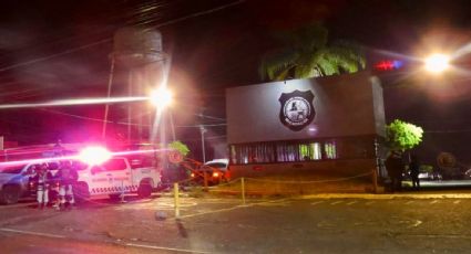 Fuerzas federales y estatales catean el penal de Uruapan, Michoacán