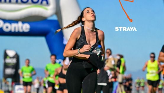 La viuda de Diogo Jota participa en carrera del Día del Padre y le hace homenaje al usar el número 20 del futbolista fallecido