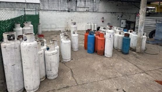 Aseguran 20 mil litros de gas LP y detienen a una persona en el sur de Veracruz