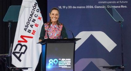 “Nos hace falta crecer”: Sheinbaum admite rezago en la economía de México durante la Convención Bancaria