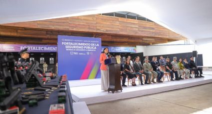 Aguascalientes refuerza seguridad: entregan armas y equipo a corporaciones con inversión de 24 mdp