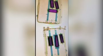 Aseguran 10 envases con mercurio en el AICM que eran transportados por un extranjero