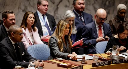 "La paz no tiene por qué ser frágil", dice Melania Trump al presidir la sesión del Consejo de Seguridad de la ONU
