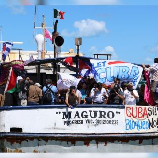Zarpa de México buque con ayuda humanitaria a Cuba pese a presión y bloqueo de EU