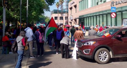 Maestros de la CNTE bloquean la CDMX por tercer día consecutivo