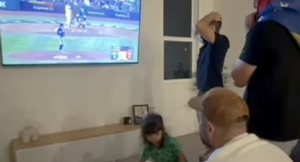 Niña venezolana apaga por accidente la TV e impide a su familia ver el out con el que su selección ganó el Clásico Mundial