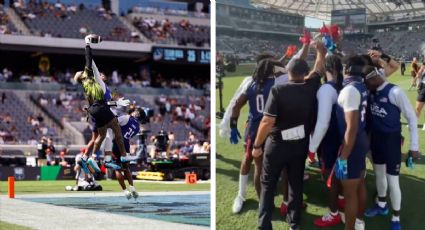 La selección de flag football de Estados Unidos se impone a dos equipos conformados por jugadores de la NFL