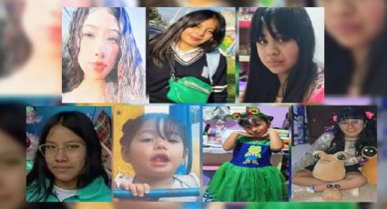 Desaparecen siete niñas en Edomex en 48 horas; la más pequeña tiene dos años