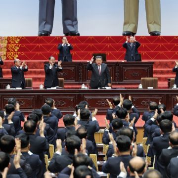 Kim Jong-un es reelecto como el presidente de Asuntos del Estado de Corea del Norte