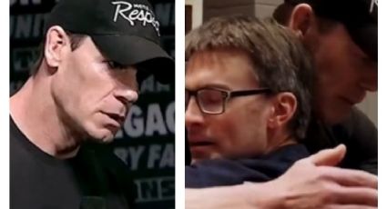 Aficionado con cáncer y un tumor cerebral pide un abrazo al exluchador John Cena, quien corresponde efusivo: "Tú fuiste quien me hizo pelear"