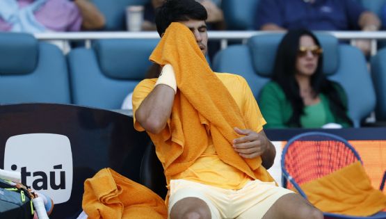 “No puedo más, me quiero ir a casa": Carlos Alcaraz truena en pleno partido del Masters de Miami y es eliminado 'prematuramente'