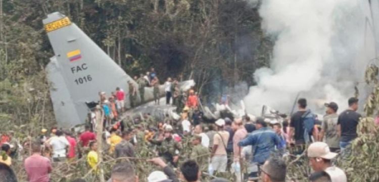 Confirman que viajaban 125 soldados en el avión militar accidentado en Colombia; rescatan 48 heridos