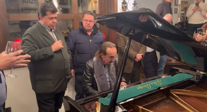 Derroche, música y copas: el morenista Pedro Haces arma lujosa fiesta en su rancho para políticos, cantantes y concierto privado de Di Blasio